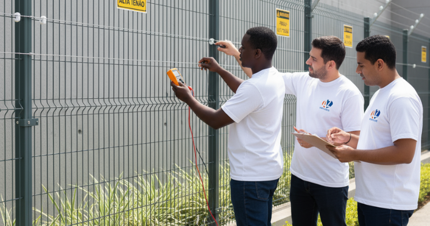 Cercas Elétricas e Barreiras Perimetrais AZ Protege